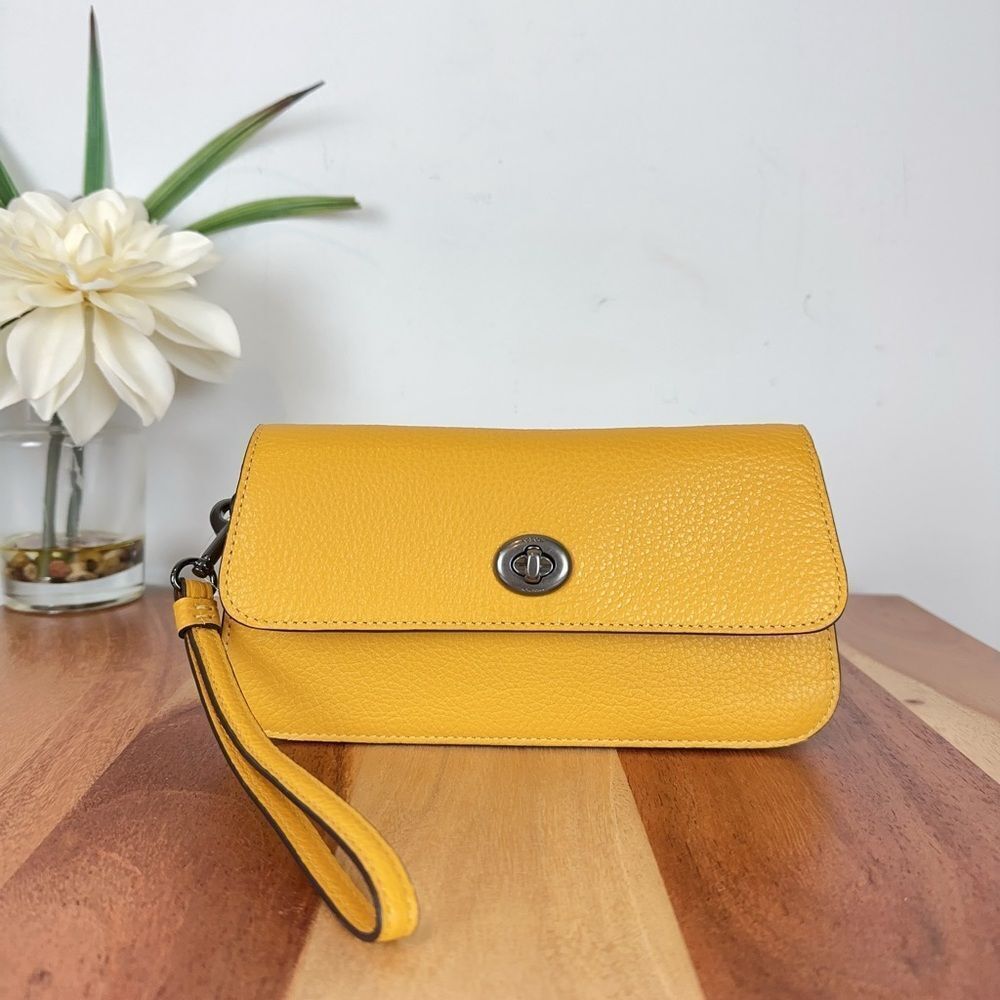 NWT COACH Leather Originals Wristlet‎ - Picture 2 of 6